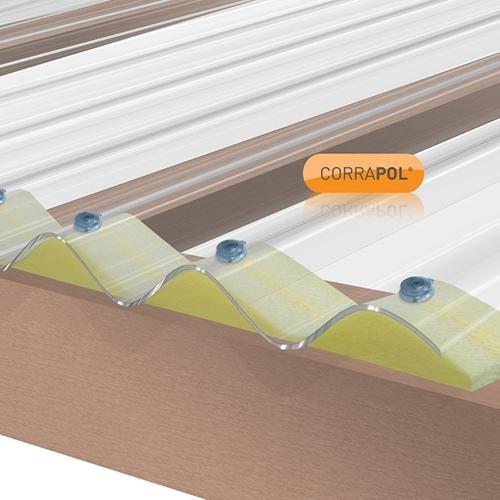 Corrapol Stormproof højprofileret tagplade - Alle størrelser på udsalg - Image 3