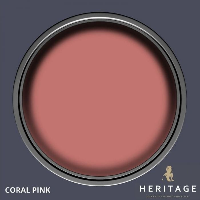 Dulux Heritage Matt Emulsion - Coral Pink - Image 3