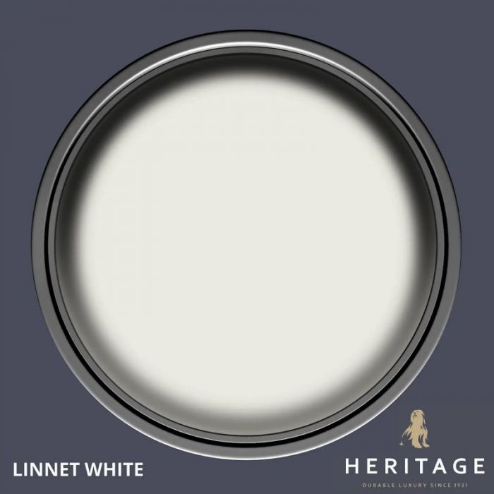 Dulux Heritage Matt Emulsion - Linnet White Mode - Image 2