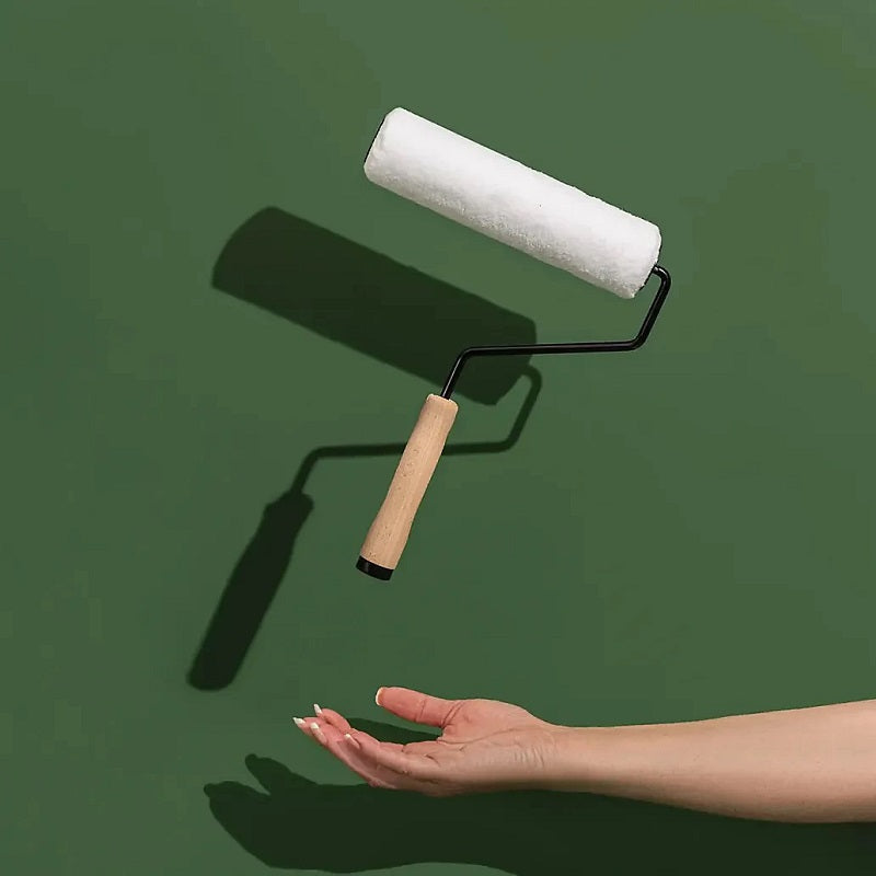 To nøjeregnede blokke 9 "Træhåndtag Rulle Ramme (1,75" Core) - Image 2