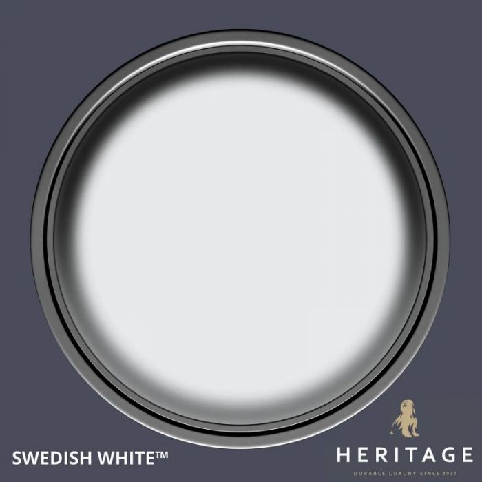 Dulux Heritage Matt Emulsion - Swedish White - Image 2