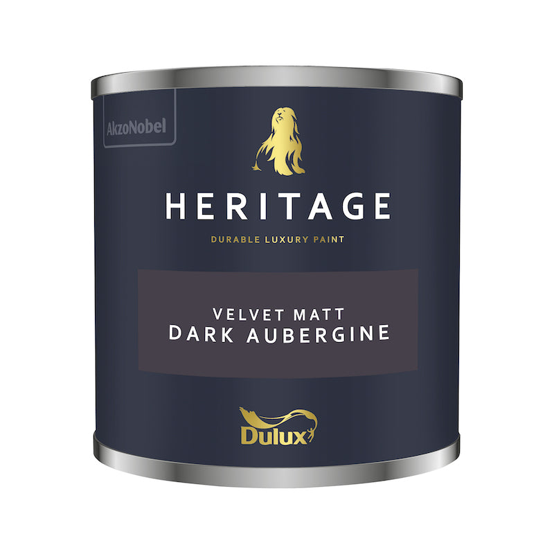 Dulux Heritage Matt Emulsion - Dark Aubergine - Image 3