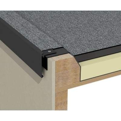 A1 grp tagkant trim 50 mm x 65 mm x 3m sort Online - Image 3